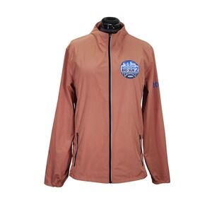 Rabbit Running Men's L‎ Lightweight Full Zip Windbreaker Jacket Boston Big Sur